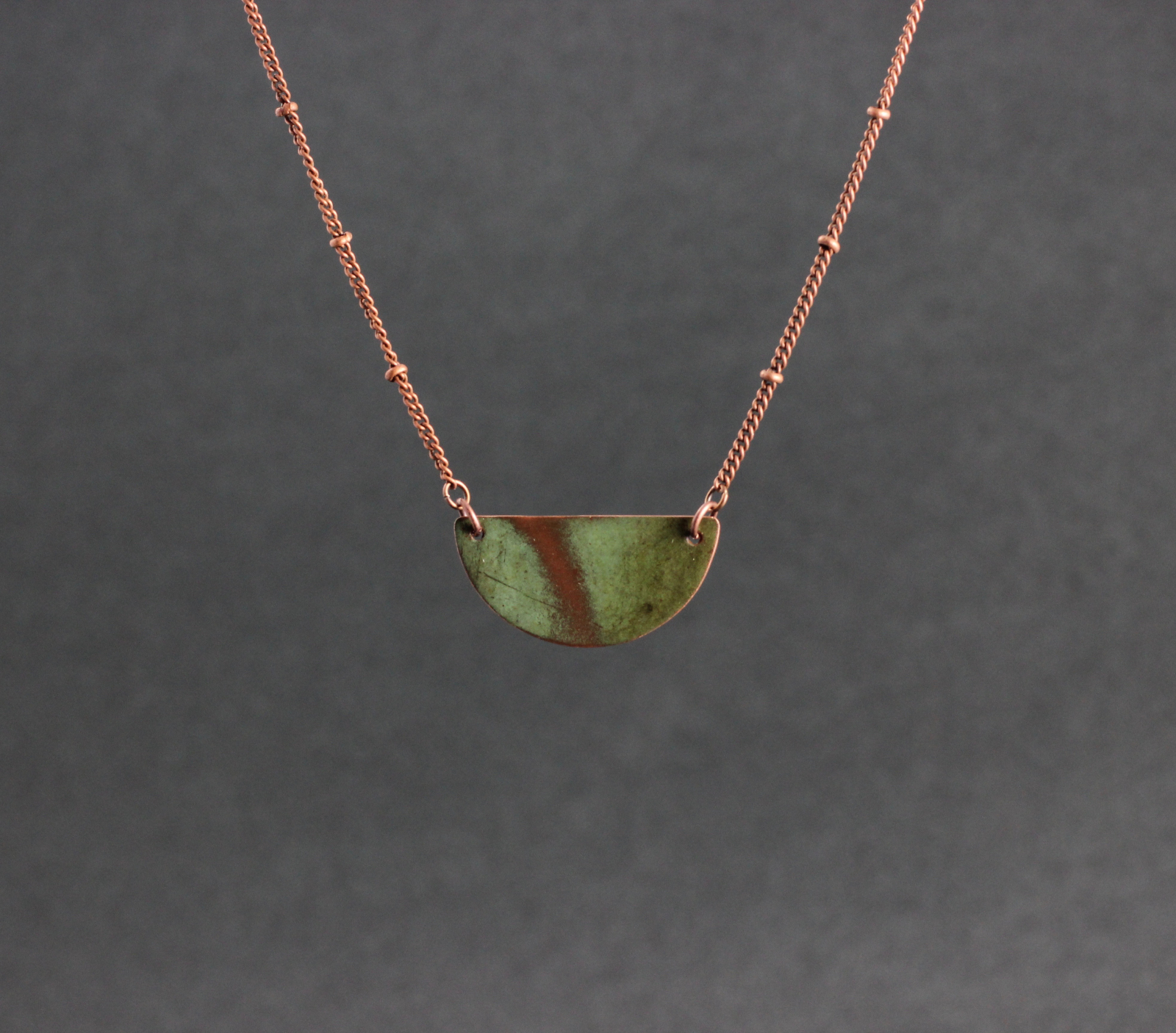 green patina copper
